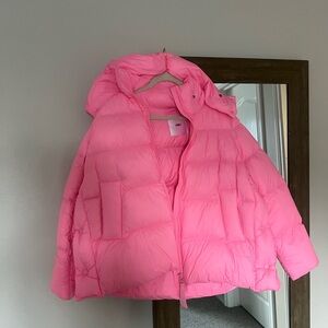 Vibrant Pink Puffer Jacket